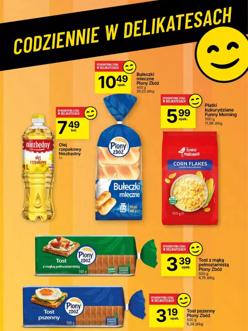 Gazetka promocyjna Delikatesy Centrum - Franczyza DC29 Czwartek - ważna 17.07 do 23.07.2025 - strona 55 - produkty: Bułeczki, Bułeczki mleczne, Olej