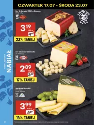 Gazetka promocyjna Delikatesy Centrum - Franczyza DC29 Czwartek - Gazetka - ważna od 23.07 do 23.07.2025 - strona 24 - produkty: Ser, Gra, Królewski, Mlekovita, Radamer, Edam, Gouda, Mleko