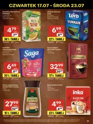 Gazetka promocyjna Delikatesy Centrum - Franczyza DC29 Czwartek - Gazetka - ważna od 23.07 do 23.07.2025 - strona 29 - produkty: Kawa rozpuszczalna, Rum, Por, Inka, Kawa zbożowa, Saga, Kawa, Loyd, Herbata, Herbapol, LG