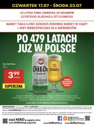Gazetka promocyjna Delikatesy Centrum - Franczyza DC29 Czwartek - Gazetka - ważna od 23.07 do 23.07.2025 - strona 42 - produkty: Piwa, Piwo, Piec, Rum, JBL, Gin, Gra