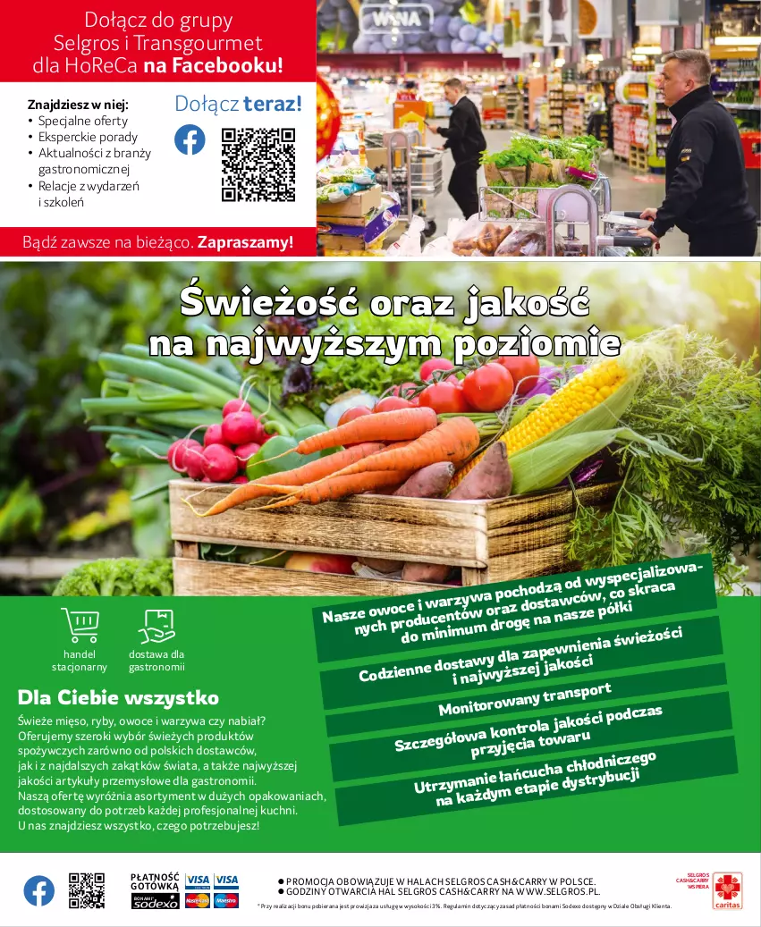 Gazetka promocyjna Selgros - Oferta gastronomiczna - ważna 22.09 do 05.10.2022 - strona 16 - produkty: Fa, LG, Mięso, Monitor, Owoce, Por, Sok, Tera, Tran, Warzywa