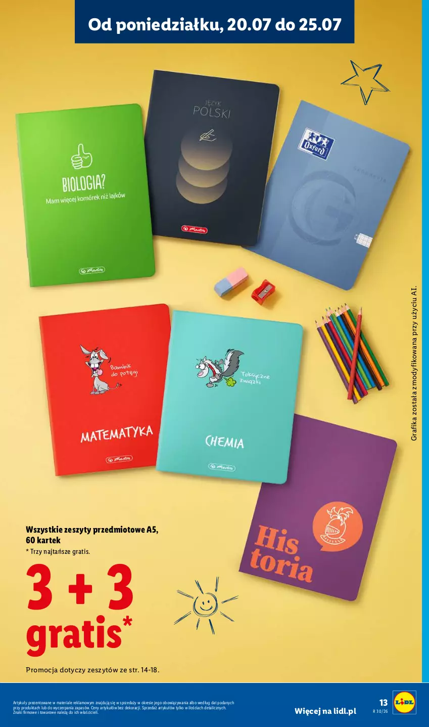 Gazetka promocyjna Lidl - Katalog ważny od 20.07 - ważna 20.07 do 25.07.2026 - strona 13 - produkty: Gra, Grafika