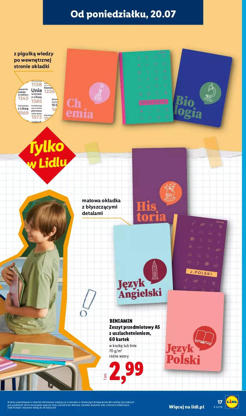Gazetka promocyjna Lidl - Katalog ważny od 20.07 - ważna 20.07 do 25.07.2026 - strona 17