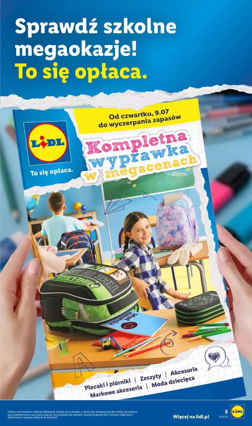 Gazetka promocyjna Lidl - Katalog ważny od 20.07 - ważna 20.07 do 25.07.2026 - strona 5