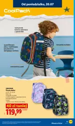 Gazetka promocyjna Lidl - Katalog ważny od 20.07 - Gazetka - ważna od 25.07 do 25.07.2026 - strona 11 - produkty: Por, Organizer, Plecak, Waga