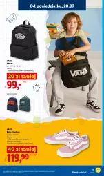 Gazetka promocyjna Lidl - Katalog ważny od 20.07 - Gazetka - ważna od 25.07 do 25.07.2026 - strona 19 - produkty: Buty, Plecak, Dzieci