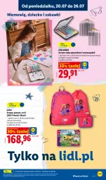 Gazetka promocyjna Lidl - Katalog ważny od 20.07 - Gazetka - ważna od 25.07 do 25.07.2026 - strona 23 - produkty: Ser, Zestaw pędzli, LEGO Friends, Plecak, LEGO, Klocki, Fa