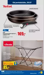 Gazetka promocyjna Lidl - Katalog ważny od 20.07 - Gazetka - ważna od 25.07 do 25.07.2026 - strona 25 - produkty: Gra, Lack, Tefal, Vileda, Tytan, Suszarka, Piekarnik, Suszarka na pranie, Grafika, Fa