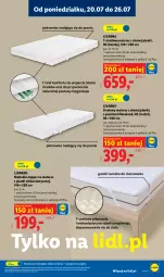 Gazetka promocyjna Lidl - Katalog ważny od 20.07 - Gazetka - ważna od 25.07 do 25.07.2026 - strona 29 - produkty: Top, Ivar, Materac, Tera, Pokrowiec