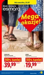 Gazetka promocyjna Lidl - Katalog ważny od 20.07 - Gazetka - ważna od 25.07 do 25.07.2026 - strona 3 - produkty: Klapki, Gra, Moda, Grafika