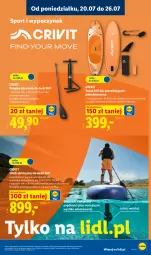 Gazetka promocyjna Lidl - Katalog ważny od 20.07 - Gazetka - ważna od 25.07 do 25.07.2026 - strona 31 - produkty: Por, Pompka, Sport, Akumulator