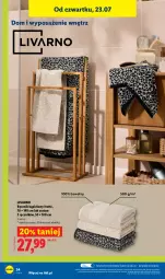 Gazetka promocyjna Lidl - Katalog ważny od 20.07 - Gazetka - ważna od 25.07 do 25.07.2026 - strona 42 - produkty: Ręcznik kąpielowy, Ivar, Ręcznik