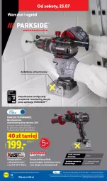 Gazetka promocyjna Lidl - Katalog ważny od 20.07 - Gazetka - ważna od 25.07 do 25.07.2026 - strona 50 - produkty: Parkside, Ser, Gra, Akumulatorowa wiertarkowkrętark, Wiertarkowkrętarka, Tarka, Wkręt, Wkrętarka, Monitor, Ogród, Akumulator