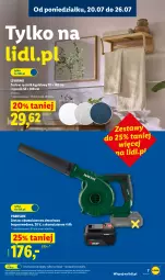 Gazetka promocyjna Lidl - Katalog ważny od 20.07 - Gazetka - ważna od 25.07 do 25.07.2026 - strona 7 - produkty: Parkside, Ręcznik kąpielowy, Ivar, Ręcznik, Akumulator