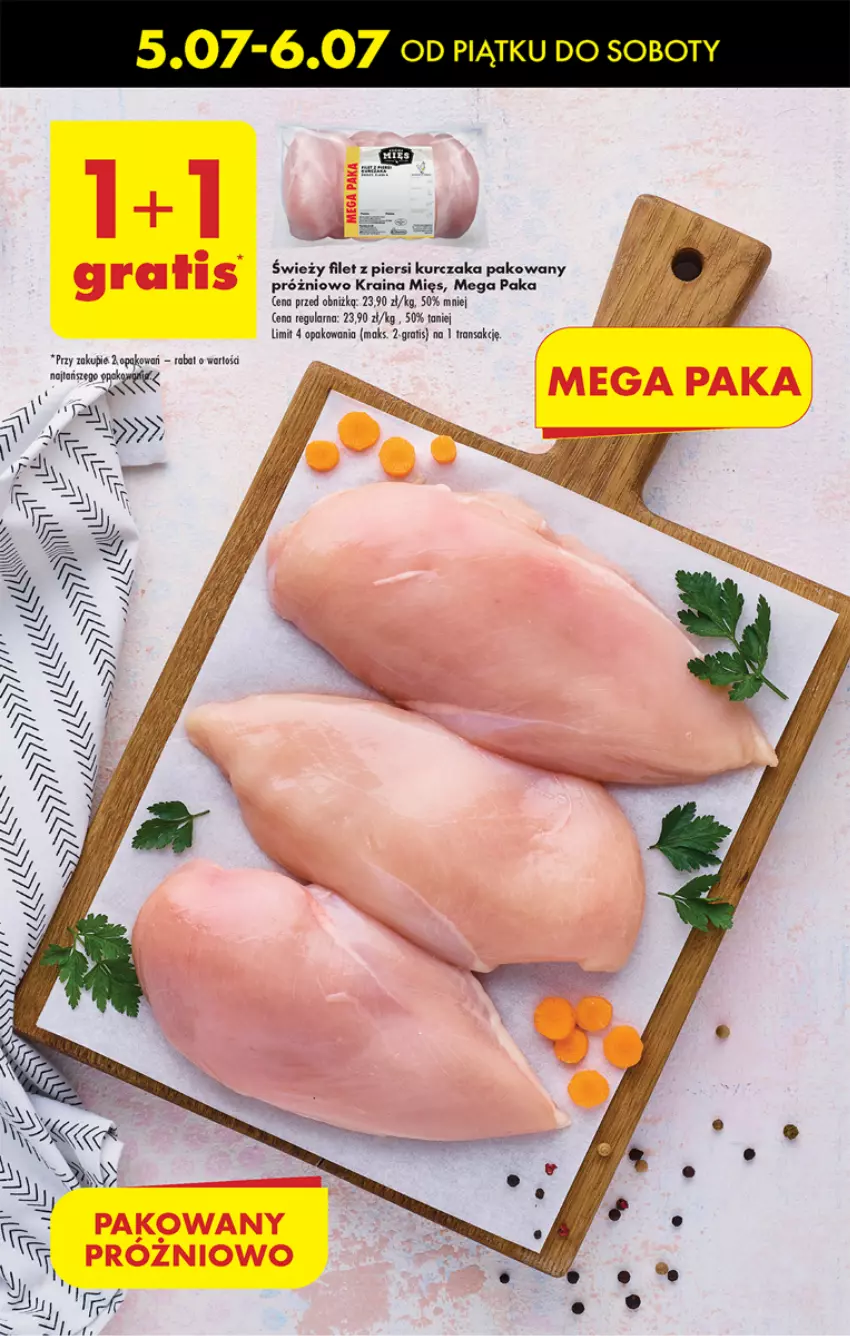 Gazetka promocyjna Biedronka - Od czwartku - ważna 04.07 do 10.07.2024 - strona 25 - produkty: Filet z piersi kurczaka, Gra, Kurczak, Tran