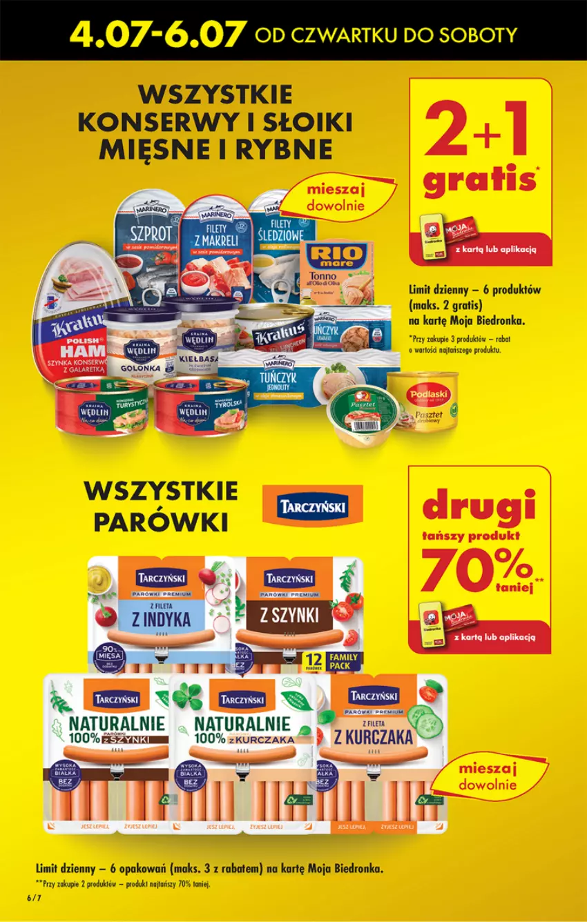 Gazetka promocyjna Biedronka - Od czwartku - ważna 04.07 do 10.07.2024 - strona 6 - produkty: Dron, Fa, Gra, Pasztet, Ser