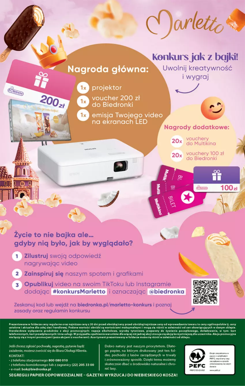 Gazetka promocyjna Biedronka - Od czwartku - ważna 04.07 do 10.07.2024 - strona 60 - produkty: Dron, Fa, Gra, Grafika, Gry, Kosz, Napoje, Papier, Por, Telefon