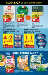 Gazetka promocyjna Biedronka - Od czwartku - Gazetka - ważna od 10.07 do 10.07.2024 - strona 38 - produkty: Mozzarella, Rycki Edam, Ser, Gra, Bell, Burrata, Mlekovita, Dron, Edam, Gouda, Masło, Mleko