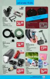 Gazetka promocyjna Aldi - Artykuły przemysłowe i tekstylia - Gazetka - ważna od 18.04 do 18.04.2026 - strona 5 - produkty: Dzwonek, Kosz, Napoje, Pompka, Disney, Torba, Rower