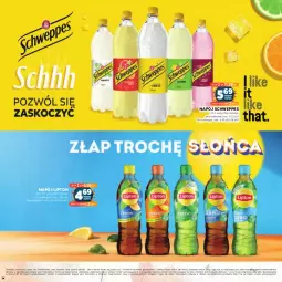 Gazetka promocyjna Stokrotka - Jesienne Inspiracje - Gazetka - ważna od 29.10 do 29.10.2024 - strona 34 - produkty: Warzywa, Schweppes, Lipton, Owoce, Napój, Mięso