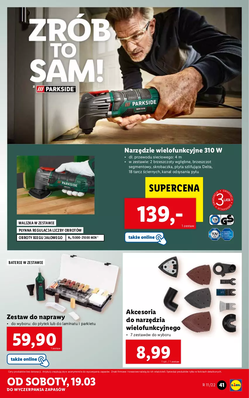 Gazetka promocyjna Lidl - GAZETKA - ważna 14.03 do 19.03.2022 - strona 45 - produkty: Płyta, Skrobaczka, Walizka