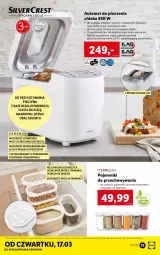 Gazetka promocyjna Lidl - GAZETKA - Gazetka - ważna od 19.03 do 19.03.2022 - strona 25 - produkty: Piec, Makaron, Sok, Gra, Automat do pieczenia chleba, Rama, Jogurt, Pojemnik, Dżem, Chleb, Wagi