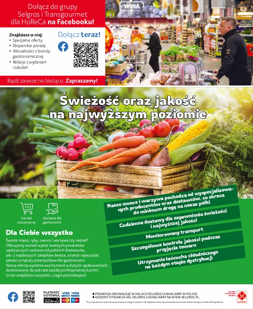 Gazetka promocyjna Selgros - Oferta gastronomiczna - ważna 27.12.2022 do 04.01.2023 - strona 16 - produkty: Fa, LG, Mięso, Monitor, Owoce, Por, Sok, Tera, Tran, Warzywa