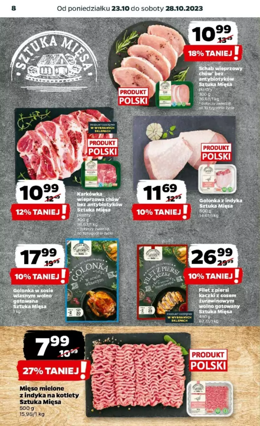 Gazetka promocyjna Netto - ważna 23.10 do 29.10.2023 - strona 25 - produkty: Kotlet, Mięso, Mięso mielone