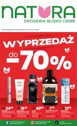 Gazetka promocyjna Drogerie Natura - Gazetka Drogerie Natura - Gazetka - ważna od 19.01 do 19.01.2026 - strona 1 - produkty: Woda perfumowana, Gra, Bell, Perfum, Sati, Maybelline, Pasta do zębów, Perfecta, Tusz, Lack, Perła, Szampon, Woda, Fa