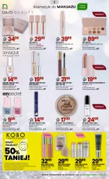 Gazetka promocyjna Drogerie Natura - Gazetka Drogerie Natura - Gazetka - ważna od 19.01 do 19.01.2026 - strona 5 - produkty: Makijaż, Blender, Balsam do ust, KOBO, Rozświetlacz, Tusz, Paleta, Lakier do paznokci, SESSIO, Odżywka, Bronzer, Olej, Lakier