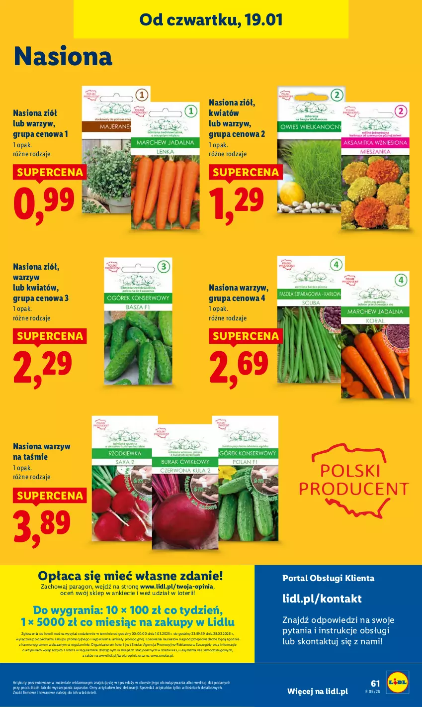 Gazetka promocyjna Lidl - GAZETKA - ważna 29.01 do 31.01.2026 - strona 61 - produkty: Gra, Laur, Mola, Por, Portal