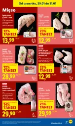 Gazetka promocyjna Lidl - GAZETKA - Gazetka - ważna od 31.01 do 31.01.2026 - strona 27 - produkty: Kurczak, Perliczka, Kaczka, Królik, Tusz, Mięso
