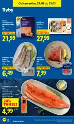 Gazetka promocyjna Lidl - GAZETKA - Gazetka - ważna od 31.01 do 31.01.2026 - strona 36 - produkty: Top, Stek, Sushi, Tuńczyk, Sandacz