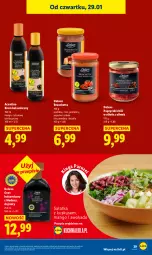 Gazetka promocyjna Lidl - GAZETKA - Gazetka - ważna od 31.01 do 31.01.2026 - strona 39 - produkty: Sałatka, Cebula, Ser, Ocet balsamiczny, Kuskus, Papryka, Sałat, Bazyl, Bazylia, Mango, Ocet, Pomidory