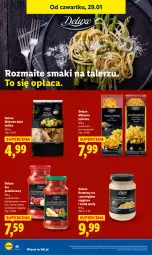 Gazetka promocyjna Lidl - GAZETKA - Gazetka - ważna od 31.01 do 31.01.2026 - strona 40 - produkty: Makaron, Sos, Ser, Sos pomidorowy, Talerz, Orka