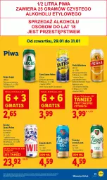 Gazetka promocyjna Lidl - GAZETKA - Gazetka - ważna od 31.01 do 31.01.2026 - strona 51 - produkty: Piwa, Gra, Tatra, Perła