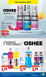 Gazetka promocyjna Lidl - GAZETKA - Gazetka - ważna od 31.01 do 31.01.2026 - strona 53 - produkty: Ananas, Napój izotoniczny, Oshee, Napój, Magnez
