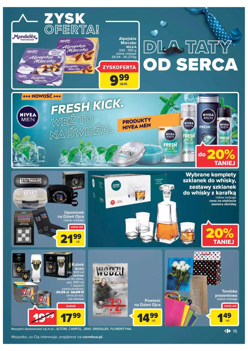 Gazetka promocyjna Carrefour - Gazetka Carrefour - ważna 14.06 do 26.06.2022 - strona 15 - produkty: Canpol, Dres, Kubek, LG, Piwa, Torebka, Whisky