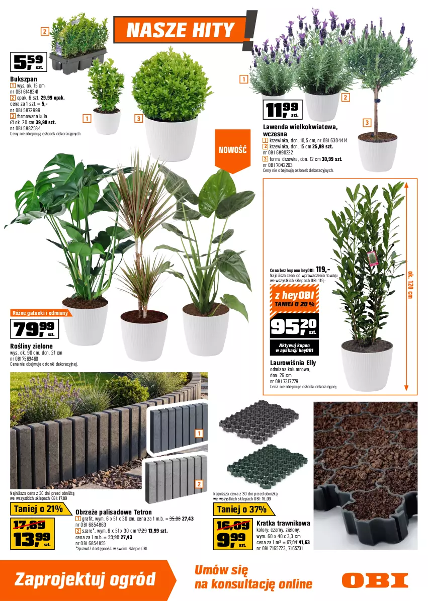 Gazetka promocyjna Obi - Gazetka OBI - ważna 25.03 do 06.04.2026 - strona 3 - produkty: Gra, Inka, Laur, Ogród