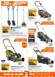 Gazetka promocyjna Obi - Gazetka OBI - Gazetka - ważna od 06.04 do 06.04.2026 - strona 4 - produkty: Gra, Kosz, Warka, Kosiarka, Akumulator, Fa