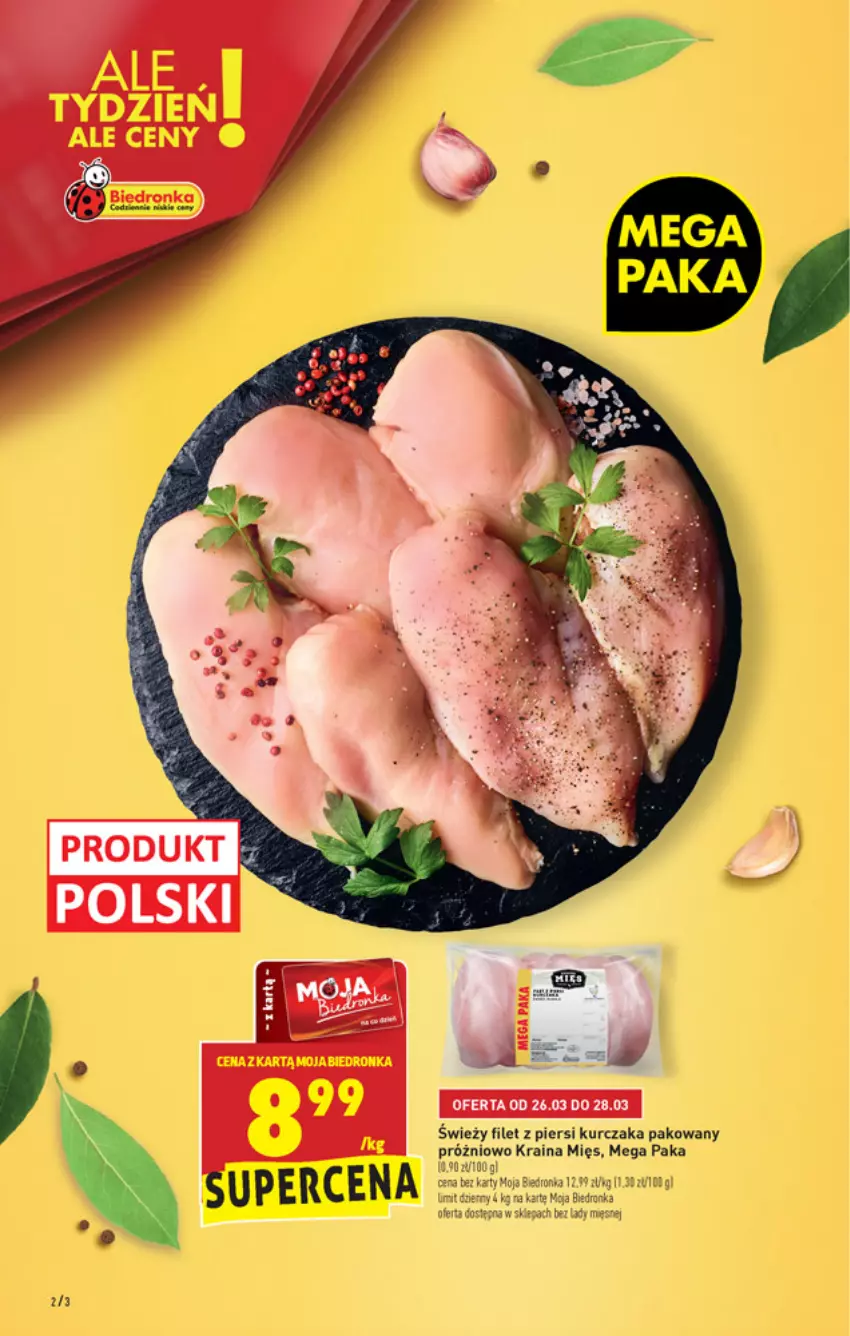 Gazetka promocyjna Biedronka - W tym tygodniu PN - ważna 25.03 do 31.03.2021 - strona 2 - produkty: Dron, Fa, Filet z piersi kurczaka, Kurczak