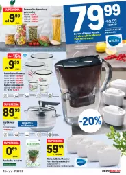 Gazetka promocyjna Intermarche - Wielkanoc I - Gazetka - ważna od 22.03 do 22.03.2021 - strona 45 - produkty: Brita Maxtra, Halo, Pur, Dzbanek, Garnek, Brit, Rzeżucha, Pojemnik, Szybkowar, Kubek, Brita