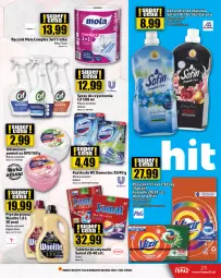 Gazetka promocyjna Topaz - Gazetka - Gazetka - ważna od 09.10 do 09.10.2024 - strona 25 - produkty: Płyn do prania, Domestos, Top, Cif, Spray do czyszczenia, Tablet, Woolite, Ręcznik, Somat, Mola, Kostka do wc, Zmywarki, Tabletki do zmywarki