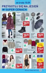 Gazetka promocyjna Aldi - Pełna oferta - Gazetka - ważna od 13.09 do 13.09.2025 - strona 29 - produkty: Sweter, Por, Kosz, Parasol, Koszulka, Wełna, Piżama, Fa