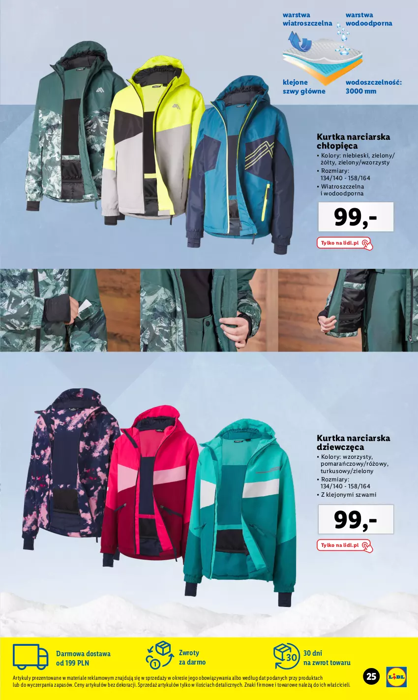 Gazetka promocyjna Lidl - KATALOG MODA SKI - ważna 01.11 do 31.12.2023 - strona 25 - produkty: Klej, Kurtka, Por