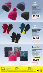 Gazetka promocyjna Lidl - KATALOG MODA SKI - Gazetka - ważna od 31.12 do 31.12.2023 - strona 37 - produkty: Por, Gra, Róża, Granat, Czapka, Rękawice, Sport, Dzieci, Chusta