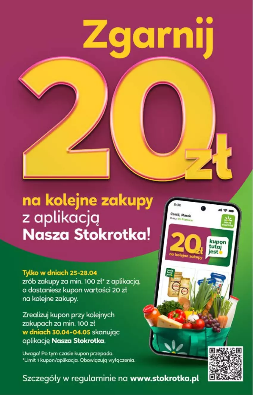 Gazetka promocyjna Stokrotka - Market - ważna 25.04 do 29.04.2024 - strona 14 - produkty: Olej, Por