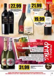 Gazetka promocyjna Topaz - Gazetka - Gazetka - ważna od 30.11 do 30.11.2024 - strona 9 - produkty: Sok, Pur, Mus, Chianti, Martini, Cytryny, Chia, Wino musujące, Prosecco, Wino, Aperol