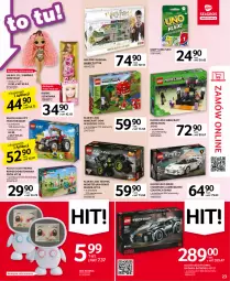 Gazetka promocyjna Selgros - Oferta przemysłowa - Gazetka - ważna od 19.04 do 19.04.2023 - strona 23 - produkty: Minecraft, Gra, LEGO Minecraft, LEGO Friends, LEGO Technic, L.O.L., LEGO, Barbie, Rower, LEGO City, Klocki, Lalka, Harry Potter, Traktor, Mobil