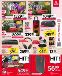 Gazetka promocyjna Selgros - Oferta przemysłowa - Gazetka - ważna od 19.04 do 19.04.2023 - strona 9 - produkty: Duracell, JBL, Gry, Słuchawki, Głośnik, Głośnik bluetooth, Thomson, Bateria, Android TV, Telewizor, Powerbank, Manta